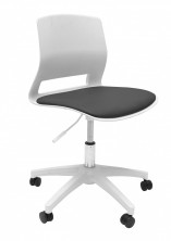 Viva Chair. White Poly Shell